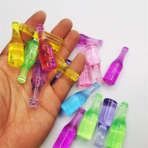 5 Pieces 48*15mm Acrylic Mix Colorful Bottle Shape Game Pieces For Board Games Accessories Child gift