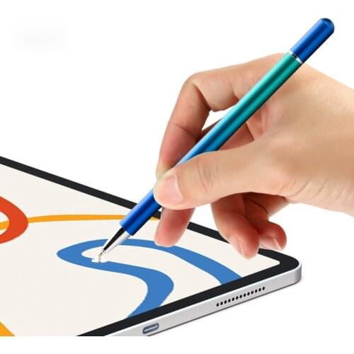 10pcs/lot Gradient Colorful Universal Capacitive Stylus Digital Pen Tablet Compatible with Most Touchscreen Devices Custom Logo