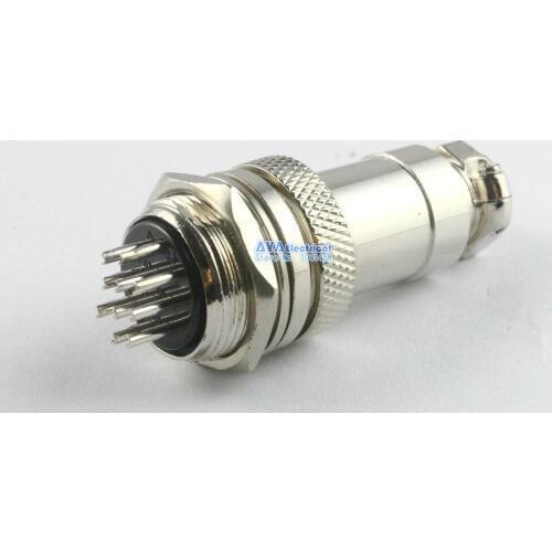 4 x Aviation Plug 20mm 11 Pins GX20-11 Male Female Panel Metal Wire Connector