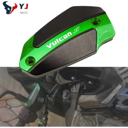 For KAWASAKI VN650 Vulcan S 650 EN650 2015 2016 2017 2018 Motorcycle Accessories CNC Front brake Fluid Reservoir Tank Cap Cover