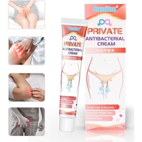 Private Antibacterial Cream Eczema Ointment Remove Odor Private Part Anti-Inflammatory Dermatitis Herbal Anti-itch Cream