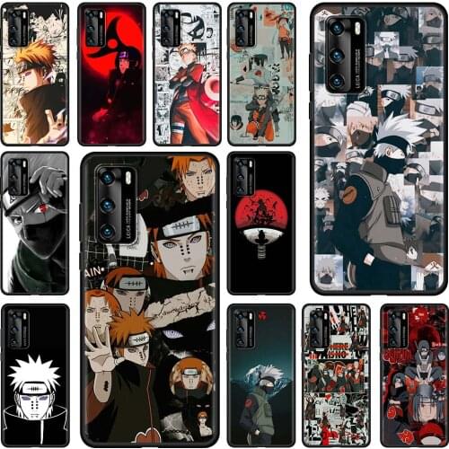 Anime Ka Case For Huawei P30 P40 P20 Lite P Sarmt Z Y6p Y9 Y6 Y7 2019 Honor 20 8X 30i Black Shell Phone Capas