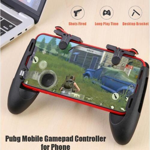 PUBG Gamepad Joystick And Mobile Trigger Fire Button L1R1 Shooting Vutton Controller Is Optional For Mobile Shooting Games 2021