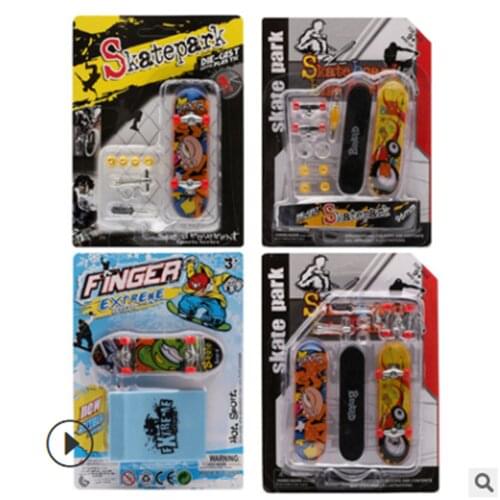 Skateboard Toy Fingerboard Parts Finger Skate Tech Deck Skatepark Ramp Finger Game Schaatsen Park Novelty And Gag Toys Gift Ska