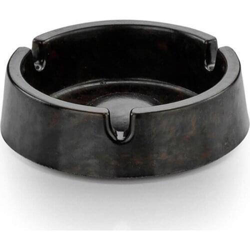 Tria Round Luxury Ashtray Black 10,7 cm decorative objects Декоративные элементы Objetos decorativos