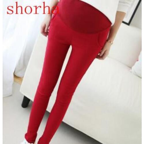 Summer and spring Maternity Leggings Pants Clothing For Pregnant Women Clothing Warm Knitted Gestantes Pregnancy Trouser