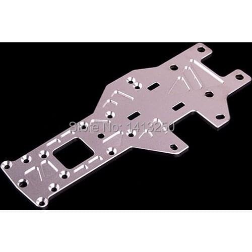 Metal Thickened Rear Chassis Floor for 1/5 Hpi Rovan Km Rofun Baja 5b 5t 5sc Truck Rc Car Parts