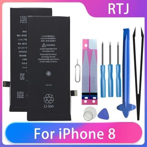 Runtianjin Replacement Cell Phone Batteries For iPhone 8 8G 1821mAh High Capacity Battery Free Tools AKKU