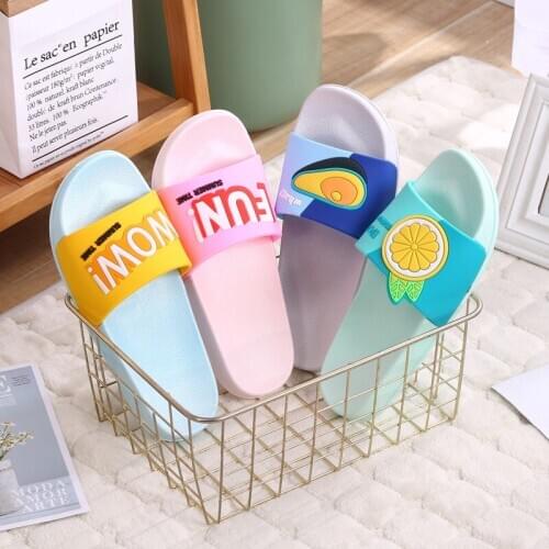 2020 Fashion Women Slippers Fashion Summer Lovely Ladies Casual Slip On Fruit Jelly Beach Flip Flops Slides Woman Indoor Shoes