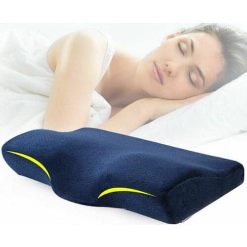 Butterfly Shaped Memory Foam Pillow Cooling Gel Reversible Sleep Health Care Pillow Household Bed Pillow Home Textile