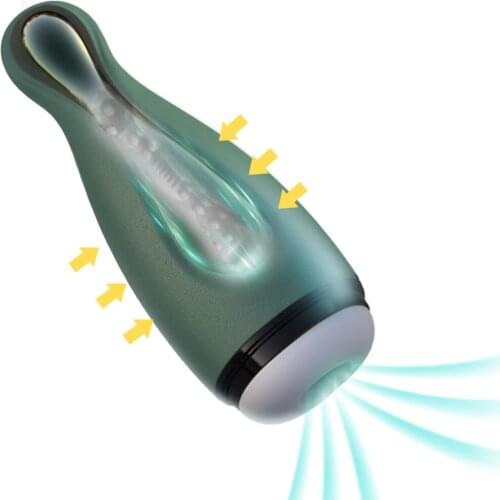 Vacuum Sucking Male Masturbator Blowjob Deep Throat Vibrators Automatic Suction Oral Sex Cup Adult Intimate Erotic Toys For Men