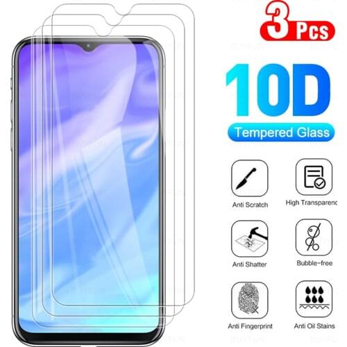 3Pcs Full Cover Protective Glass For Itel Vision 1 Pro Tempered Glas For Vision1Pro 1Pro 2020 6.50" Phone Screen Protector Film