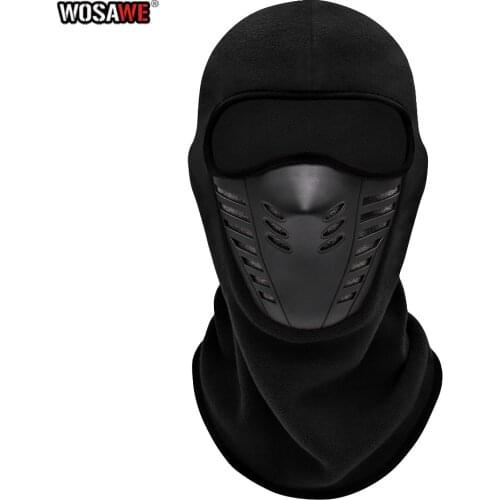 Winter Fleece Warmer Balaclava Headgear Full Face Cover Mask Three Army Tactical CS Winter Ski Cycling Mask Hat Warm Face Masks