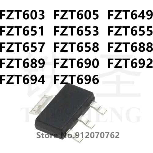 10PCS/LOT original FZT603 FZT605 FZT649 FZT651 FZT653 FZT655 FZT657 FZT658 FZT688 FZT689 FZT690 FZT692 FZT694 FZT696 SOT-223