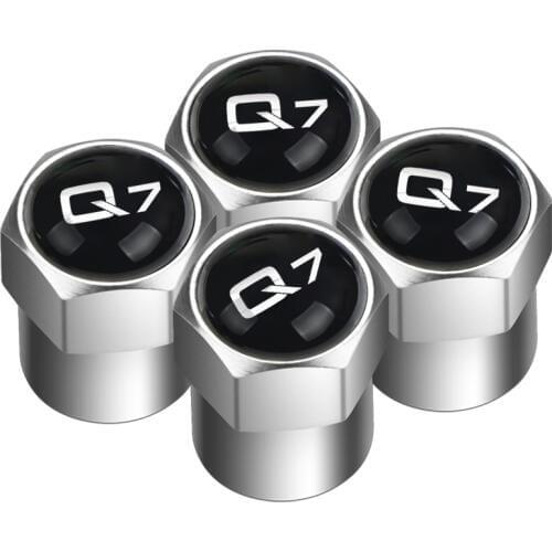 4pcs New Sport Car Tire Wheel Valve Cap air cover For AUDI Q7 TT Car accessories