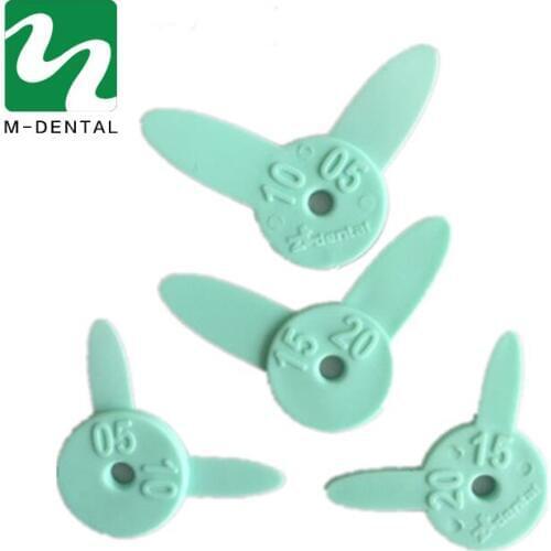 4 pcs/Set Dental Rubber Ruler for Measurement of Tooth Slit Teeth Instrument Tool For Dentistry Lab