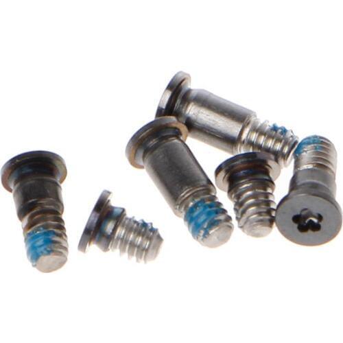 6Pcs Laptop Bottom Case Gray Screw Screws Set For Macbook Pro 13.3" A1708 Touch Bar