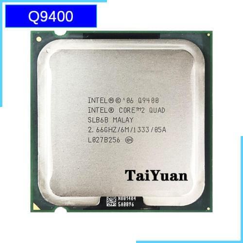 Ntel Core 2 Quad Q9400 2.6 GHz Quad-Core CPU Processor 6M 95W 1333 LGA 775