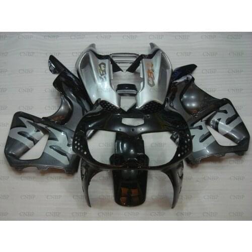 For Honda Cbr893RR 1997 Plastic Fairings CBR893RR 1994 - 1997 Black Silver CBR Full Body Kits Cbr 893 900 RR 96 97 Abs Fairing
