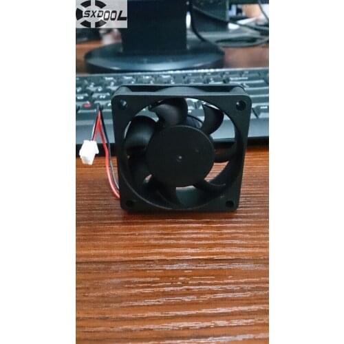SXDOOL 60mm cooling fan 6020 60mm 6cm BDM60250S 12V 0.10A for server inverter axial cooler