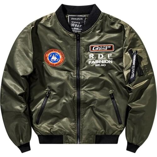 Blue Black Army Bomber Jacket Men Military Coat High Quality Flight Pilot Jackets Fashion Hip Hop Jacket Men Streetwear 4XL 5XL