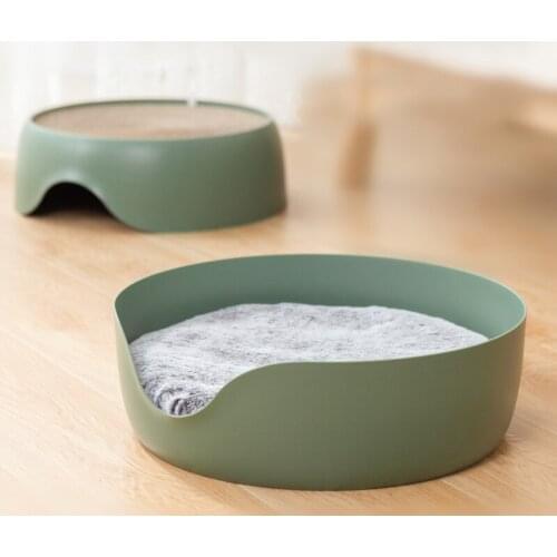 Pet Cat litter dual-purpose winter warm Cat Puppy mattress Cat Scratching Board replace Cat Puppy Sleep four seasons Pet Supply