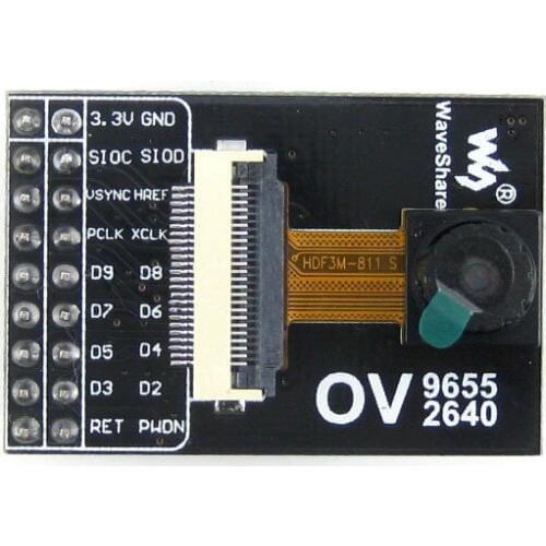 OV2640 Camera Module CMOS UXGA 2 Megapixel CameraChip Development Board Kit # OV2640 Camera Board 3.3V Power Supply