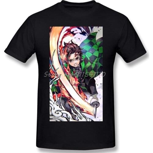 Items NezukoAnime Clothes Design Demon Slayer Kimetsu No Yaiba Kamado Anime Cotton Men T-Shirt
