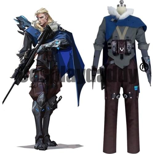 VALORANT Protocol Agent Sova Uniform Outfit Halloween Cosplay Costume S002