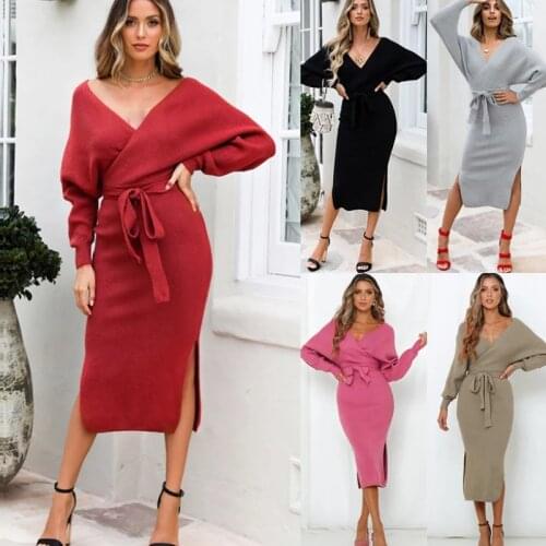 Yu Yao Xiu Xiu Fashionable Knitted Dresses