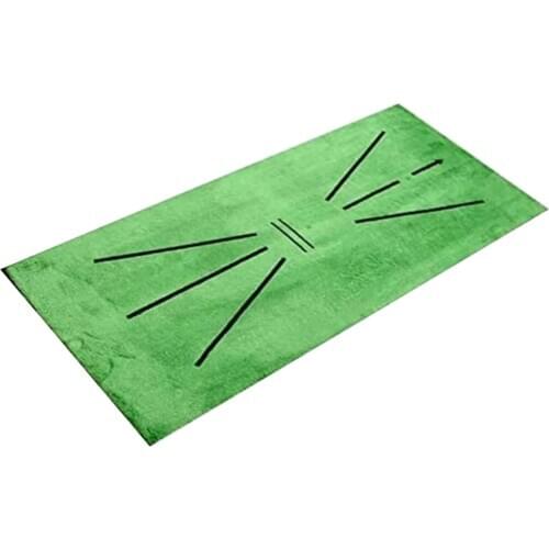 30x60cm Golf Mat Swing Detection, Golf Practice Hitting Mat Training Hitting Game Portable Foldable Indoor and Outdoor