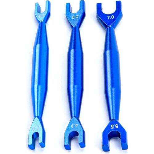 4mm Aluminium Turnbuckle Turner Wrench 4.1mm Header Gap For Rc Car