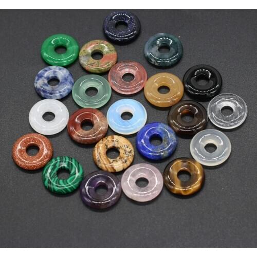 5PC Natural Rose Pink Quartz Beads Charms Big Hole Aventurine Jades Loose Beads Pendant for DIY Bracelet Necklace Jewelry Making