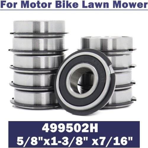 99502-HNR Go Kart Snap Ring Wheel Bearings 10Pcs 5/8"x1-3/8" x7/16" for Motor Mini Bike Lawn Mower Go Kart Wheelbarrows Carts