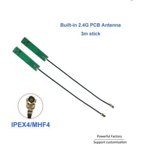 Cheap Price Ipex MHF4 connector Wifi 3dbi Built-in 2.4G PCB Antenna 5pcs