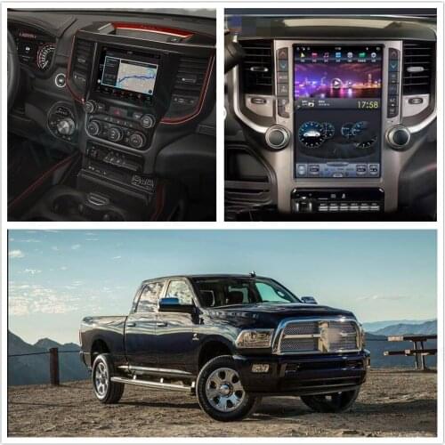 For Dodge RAM 1500 3500 2018 2019 2020 Android 9 Carplay Radio Player Car GPS Navigation Head Unit Car stereo BT WIFI