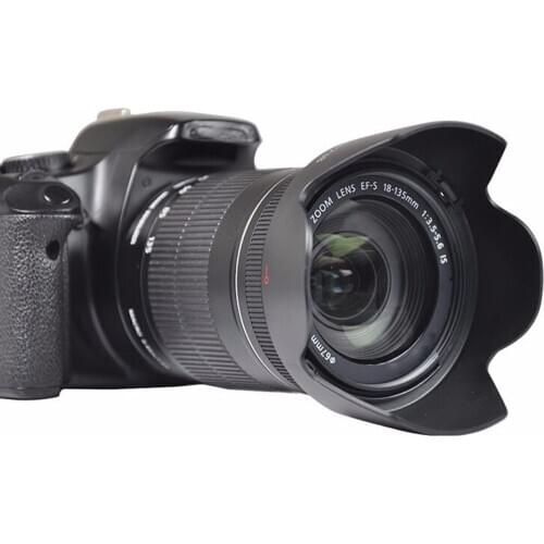 Camera Lens Hood for EW 73B EW-73B Canon 60D 70D 600D 17-85 18-135 Lens Hood Lens Protector