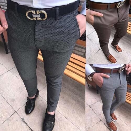 Mens Formal Pants Big Size Classic Trousers Male Mens Suit Pants Men Dress Pants Straight Business Office