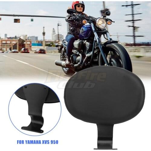 For Yamaha Bolt XV950 XVS950 2013-2019 Synthetic Leather Motorcycle Backrest Cushion Pad