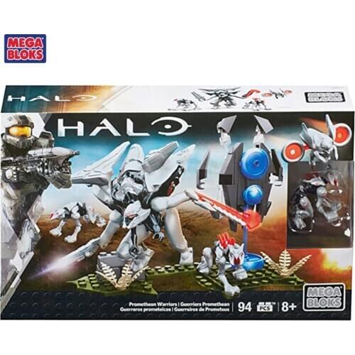 Mega Bloks Construx Halo Promethean Warriors -94 pcs/pzs -8 years old Children Toys Festival Gift Small building blocks