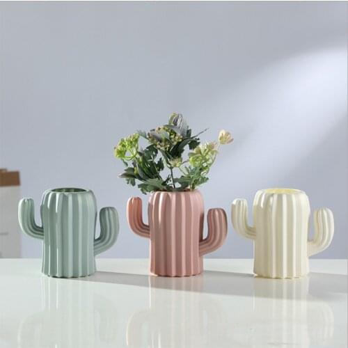 Office Stationery Lovely Cactus Penholder Desk Supplies Desktop Storage Penholder Desktop Decorations