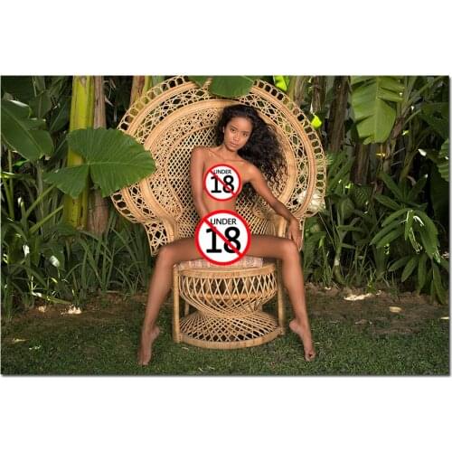 Canvas Paintings Beautiful Model Beauty Outdoor Pictures Posters and Prints Wall Art for Living Room Decor