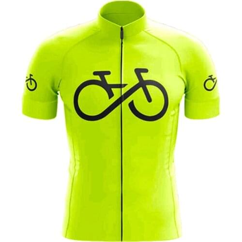 Team Green Cycling Jerseys Men Short Sleeve Mountain Bike Jersey Tops Bicycle Shirt Road Cycling Clothing mountain bike jersey