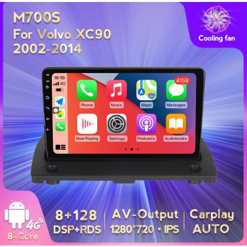 MEKEDE Android10 4G LTE Car Radio Multimedia Player GPS Navi for Volvo XC90 2004 2005 2006 2007 2008-2014 2Din Car Audio No DVD