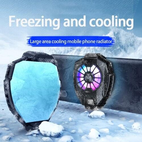 New DL05 Mobile Phone Radiator Universal Type C Phone Back Clip Game Cooler System Cooling Fan Radiator Gamepad Holder