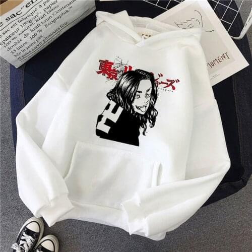Tokyo vingers unisex hoodies new japanese anime streetwear man/woman kawaii harajuku Unisex Tops Male vingers graphic sweatshirt