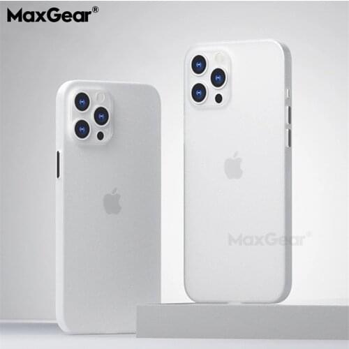 Ultra Thin Matte PP Case For iPhone 12 11 Pro Max XR X XS 6 7 8 Plus SE Mini Luxury Shockproof Slim Clear Hard Cover Fundas Capa