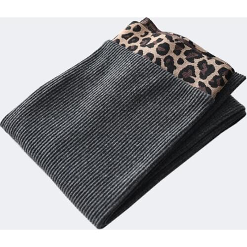 Women Black Gray skinny Pants fashion Leopard skinny leggings Spring and Autumn High Waist Pencil Pants women