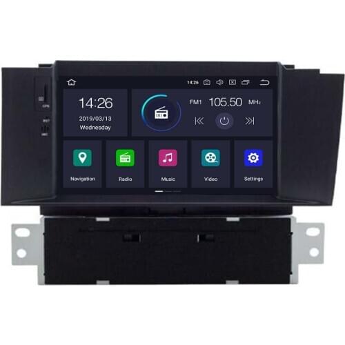 2 Din Android 10 4+64G Car Radio Auto Stereo For Citroen C4 C4L DS4 2011-2016 GPS Navi Multimedia Head Unit Video Player WIFI