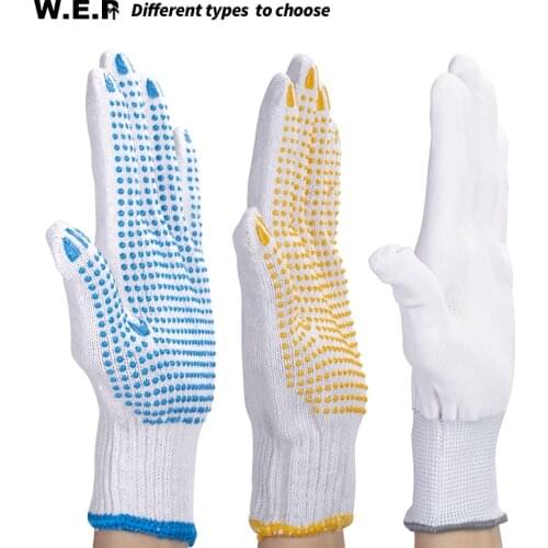 Anti-Static Cotton Gloves Silicone Non-Slip Gloves for Welding Protective Kitchen Cooking Baking Accessories